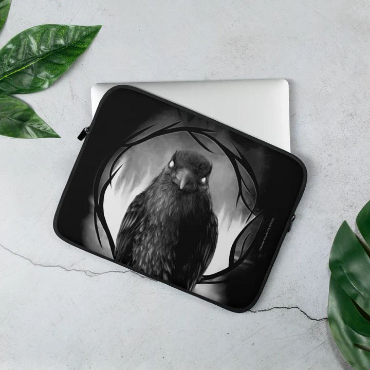 The Devil's Claws Raven Among Thorns Laptop Sleeve product image (2)