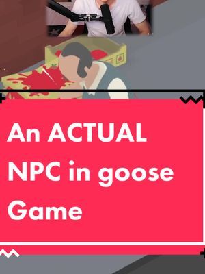 Weird NPC like characters are apparently a new theme for the goose game… 🧐 #gaming #goose #goosegame #indiegame #fyp 