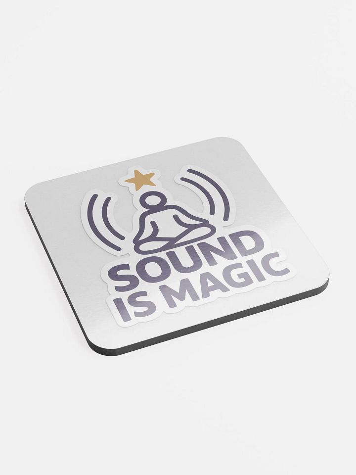 SOUND IS MAGIC — Energy Resonance Coaster product image (2)