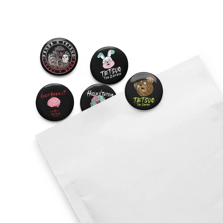 Zombie Gang Pin Buttons product image (13)