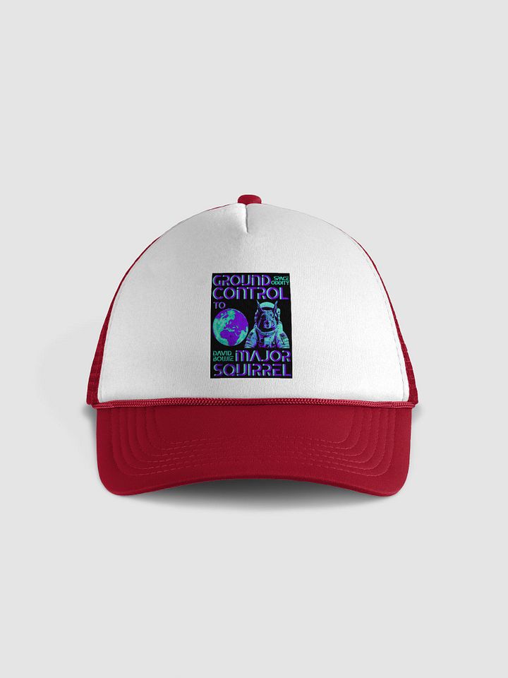 Space Oddity Squirrel Trucker Hat product image (1)