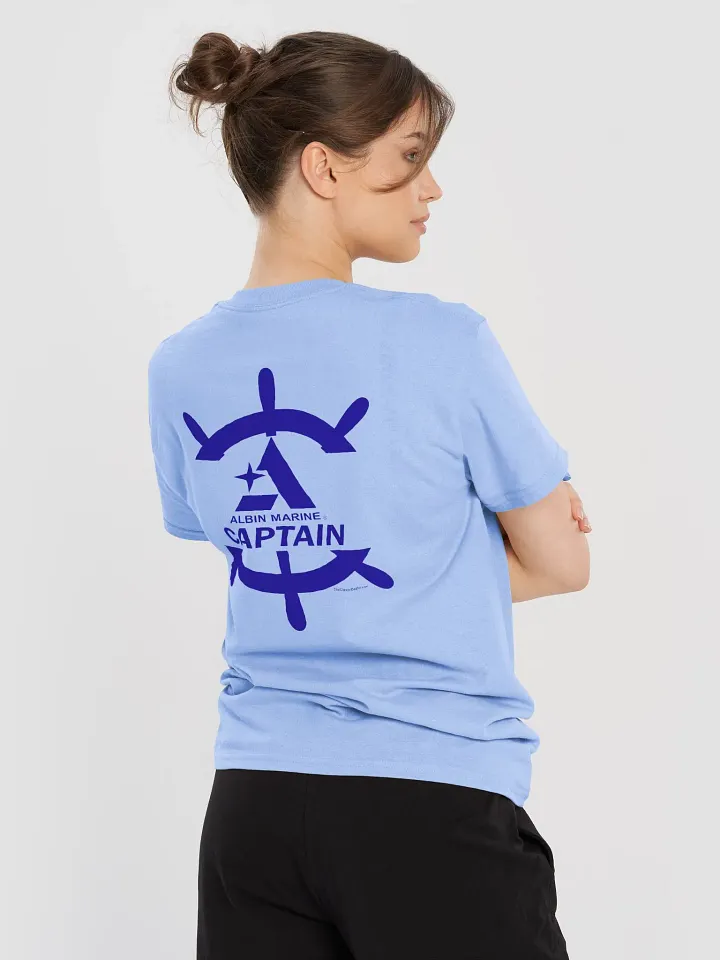 Albin Captain - T-Shirt - Light Shirt w/Blue Logo product image (1)