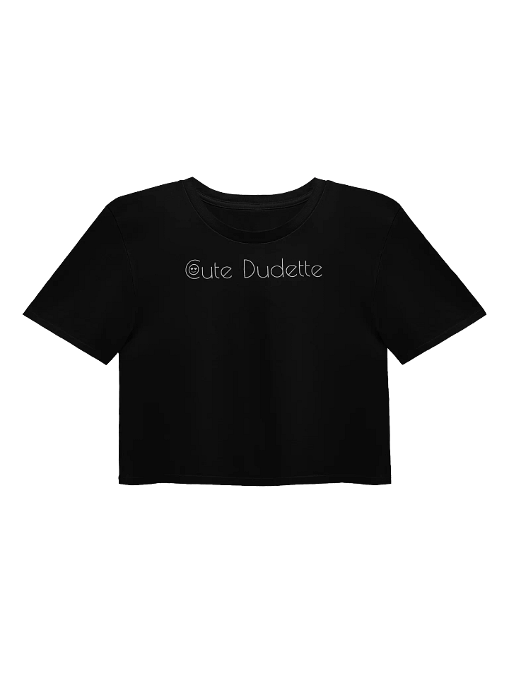 Cute Dudette Crop Top product image (2)