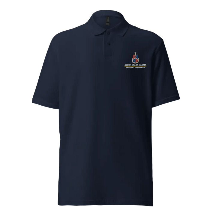 ADG Crest Polo - Navy product image (1)