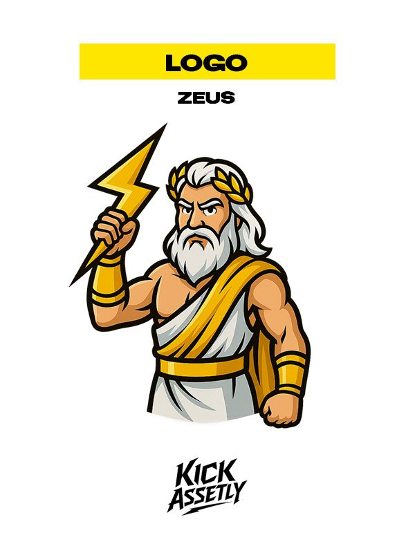 Zeus - Mascot logo product image (1)