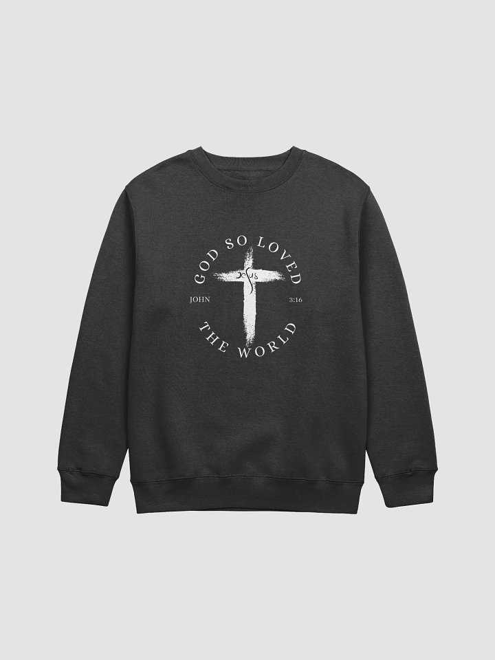 God So Loved Crewneck product image (1)