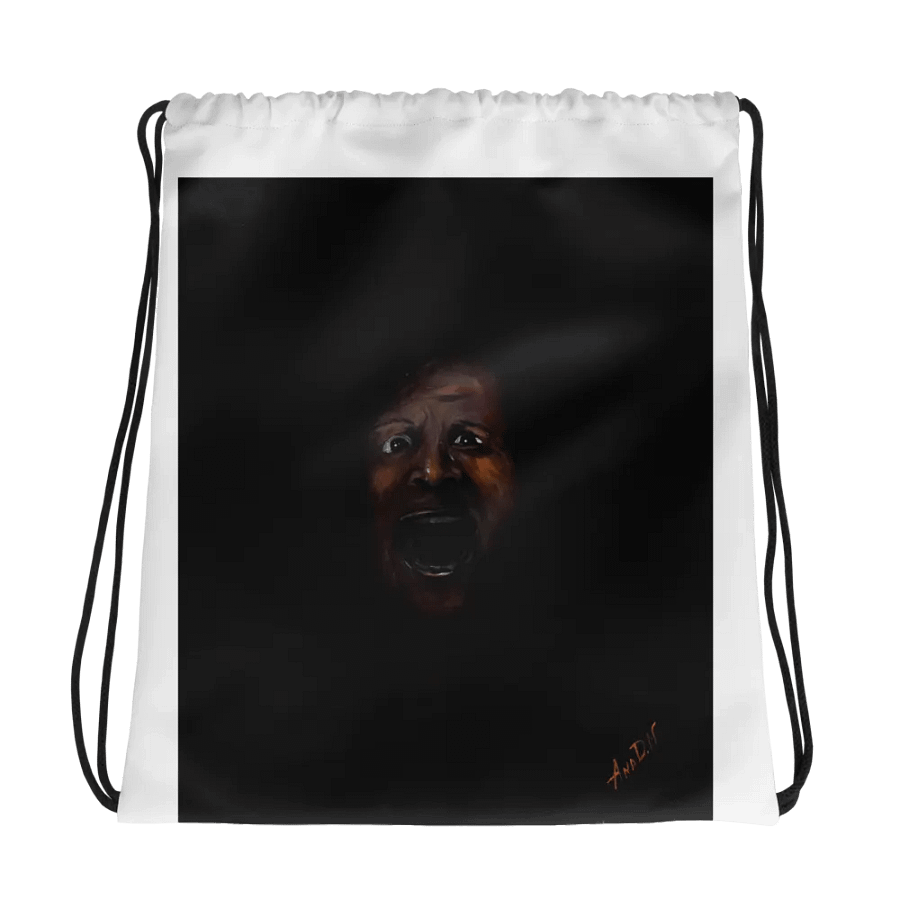 Ethereal Fear All-Over Drawstring Bag product image (1)