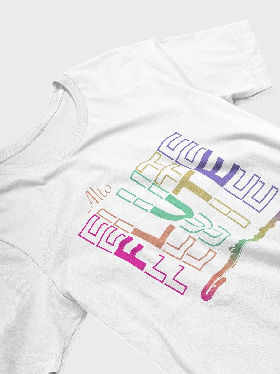 Symmetrical Flute Graphic T-Shirt - Alto - Unisex product image (3)