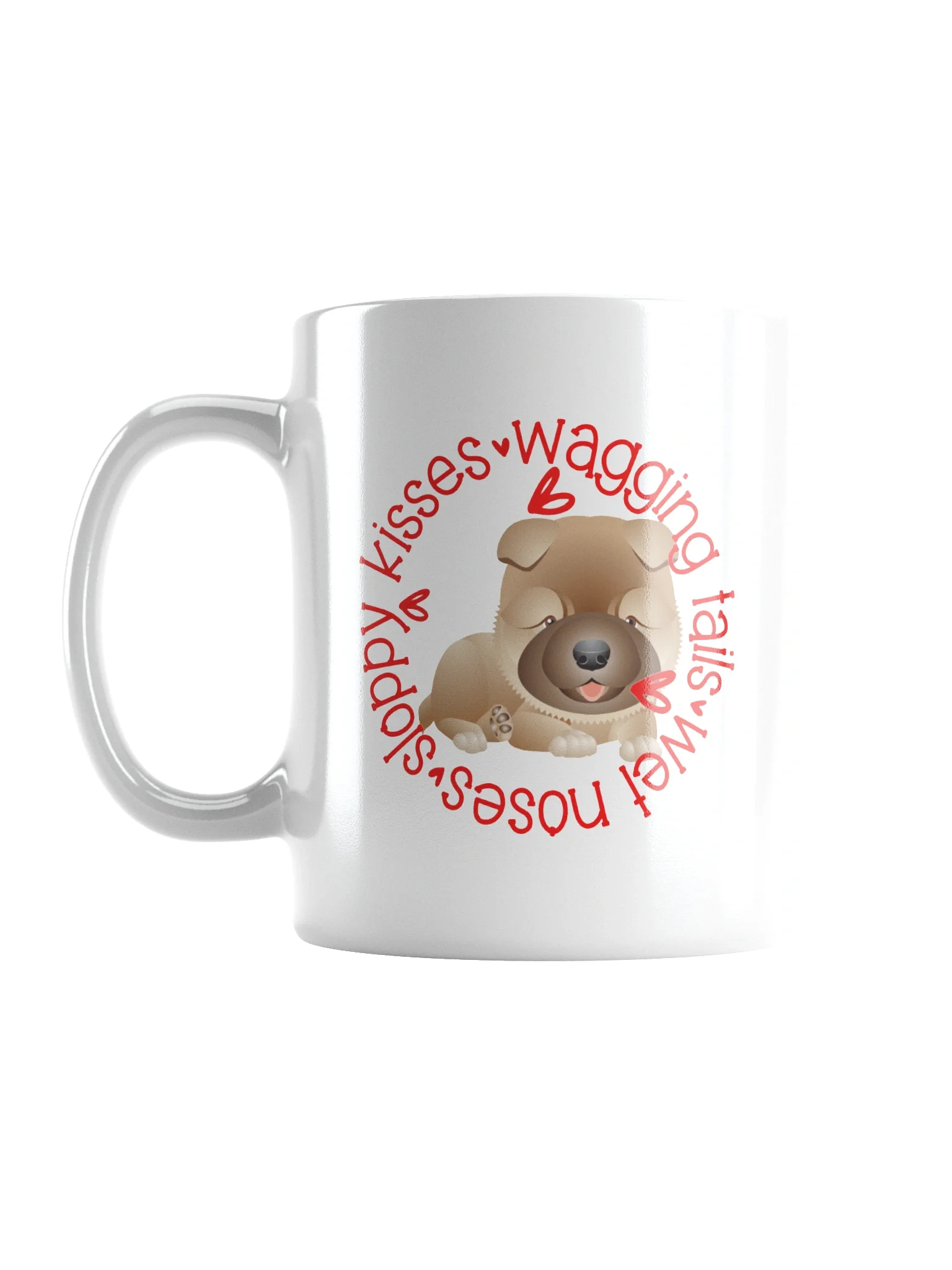 Sloppy Kisses Chow Mug product image (1)