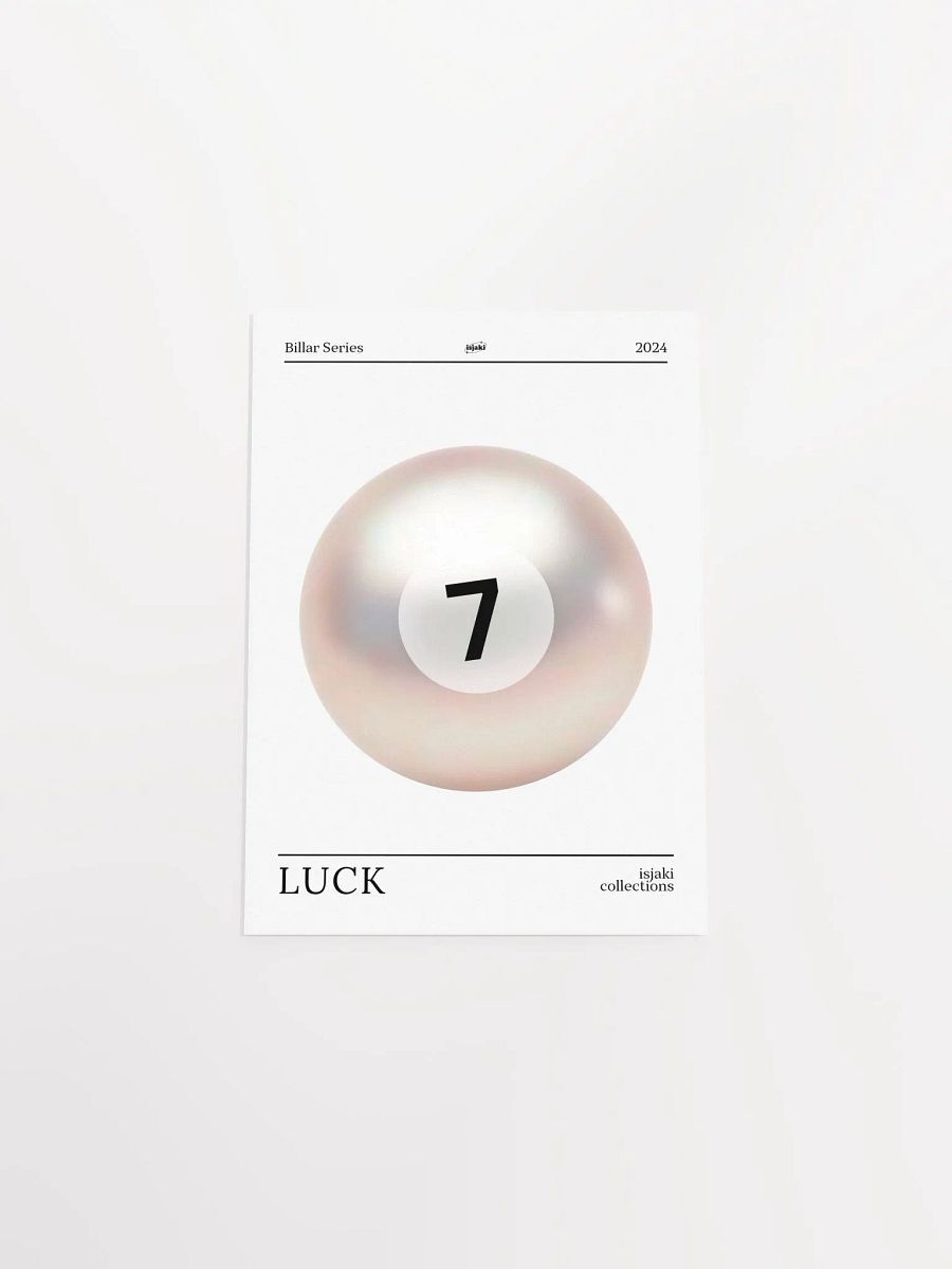 7 Ball (Luck) Print product image (7)