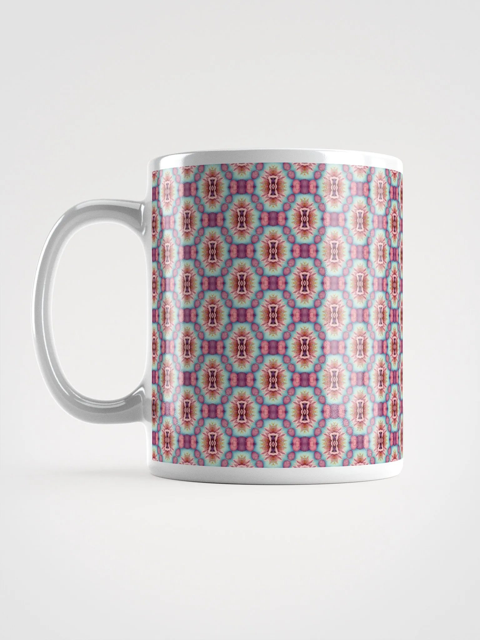Vibrant Florals & Hearts Ceramic Mug product image (6)