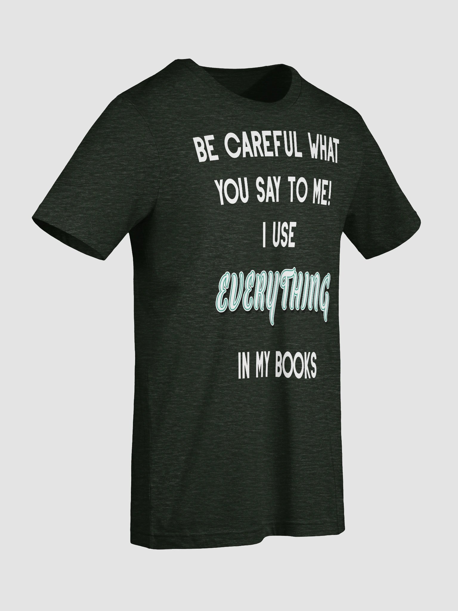 I use EVERYTHING in my books! ~ Supersoft T-shirt ~ Heather Colour Collection 1 product image (50)