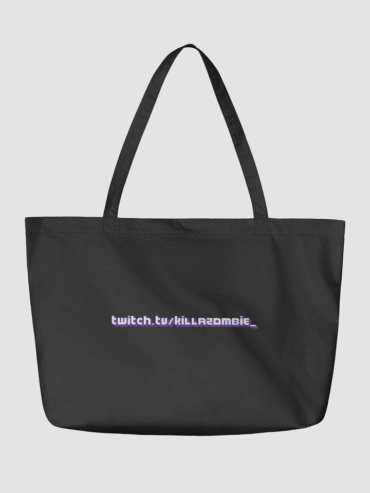Glowing Zombie Organic Tote Bag product image (3)