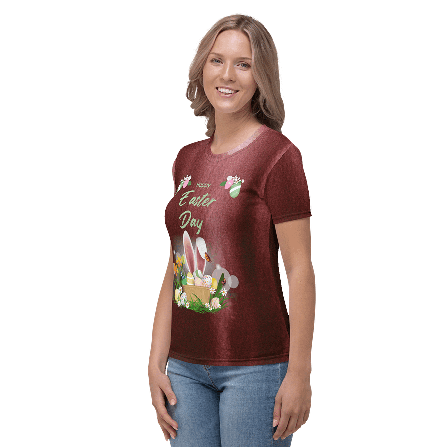Happy Easter Day All Over Print T-shirt product image (4)