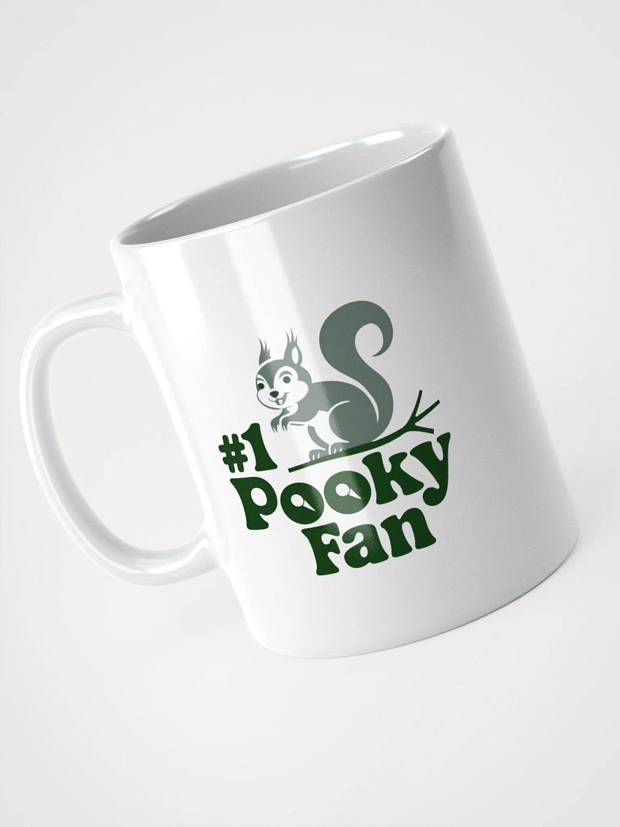 Pooky Fan White Glossy Mug product image (7)