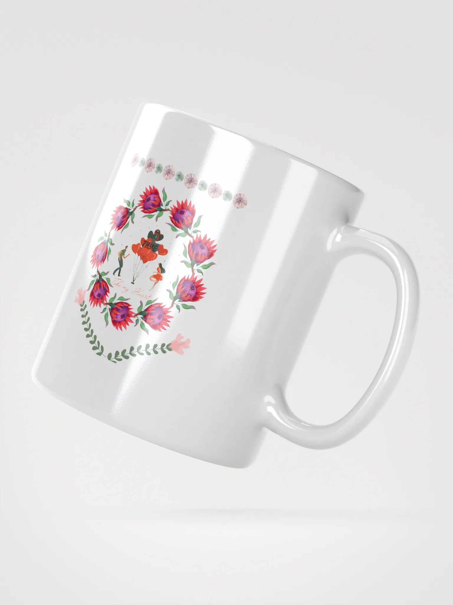 Symmetrical Poppy Bliss Mug product image (5)