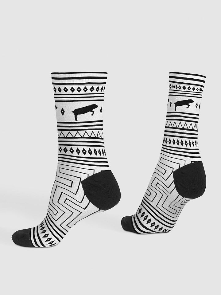 Epicurean Amphora Design (Premium Sustainable Crew Socks) product image (2)