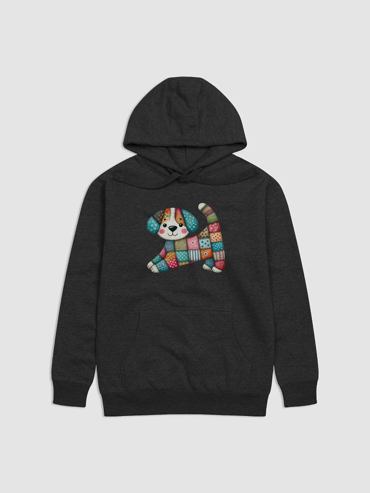 Quilted Dog Patchwork Premium Hoodie product image (3)