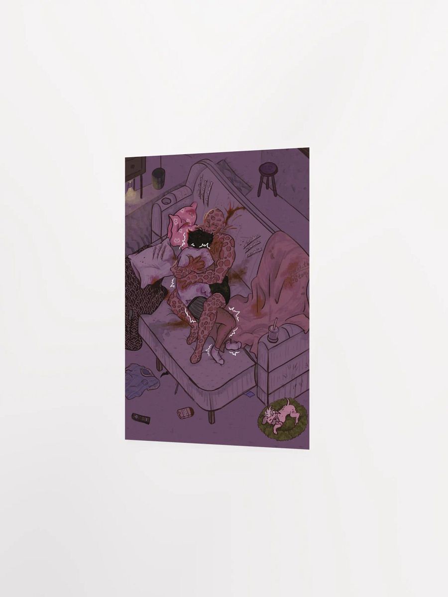 he had a nightmare :( ☆ Art Print product image (2)