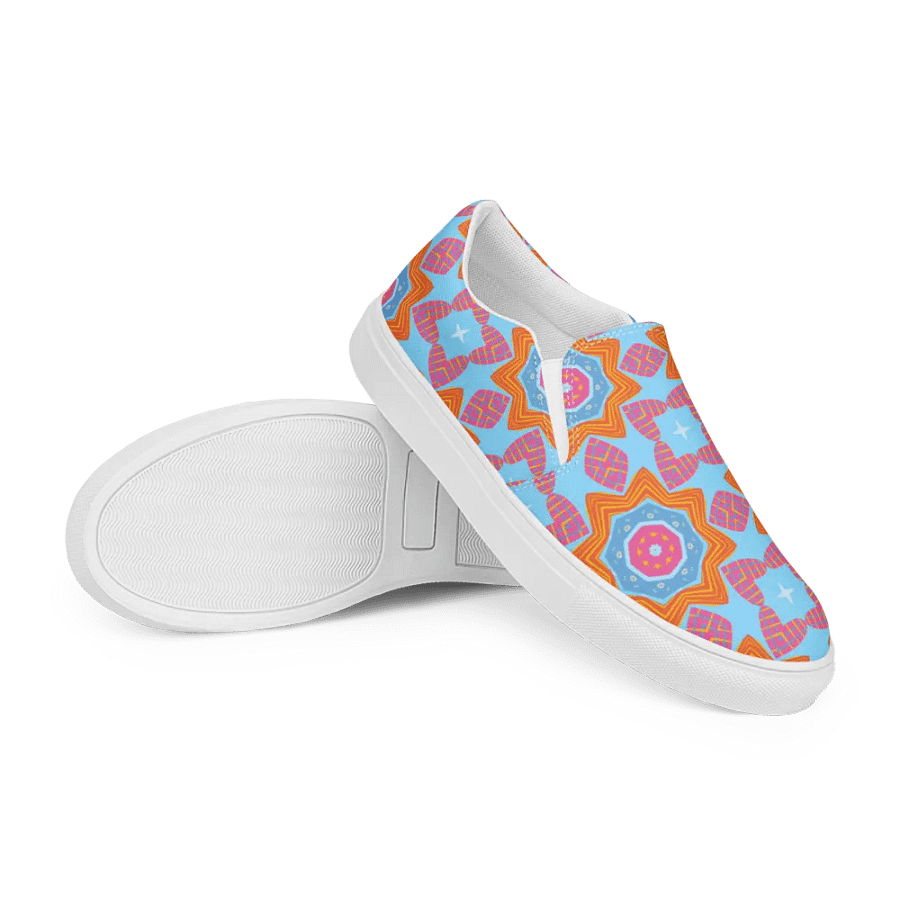 Kaleidoscope Dream Women's Slip-On Shoes product image (12)