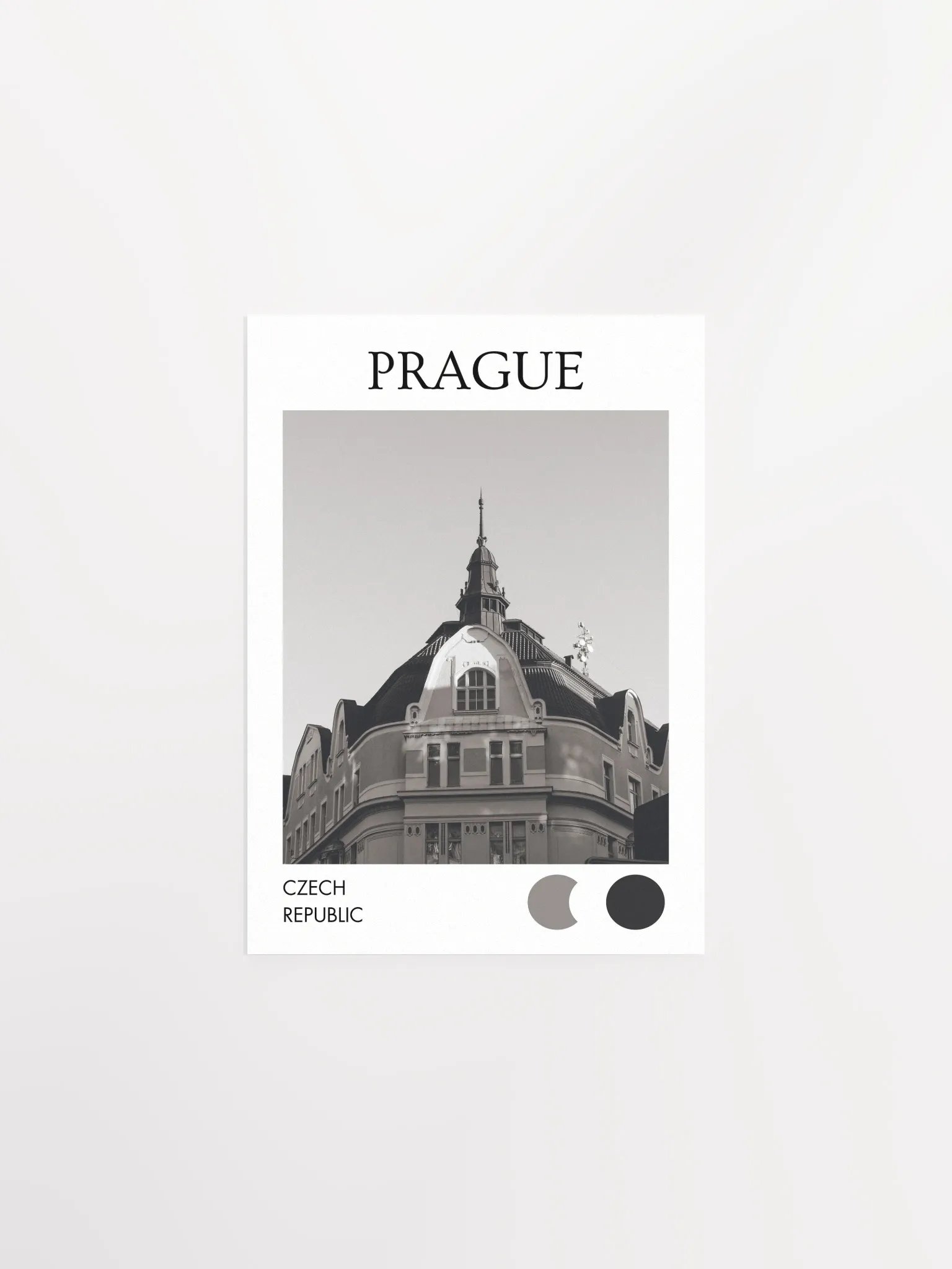 Buildings of Prague I - Black & White product image (1)