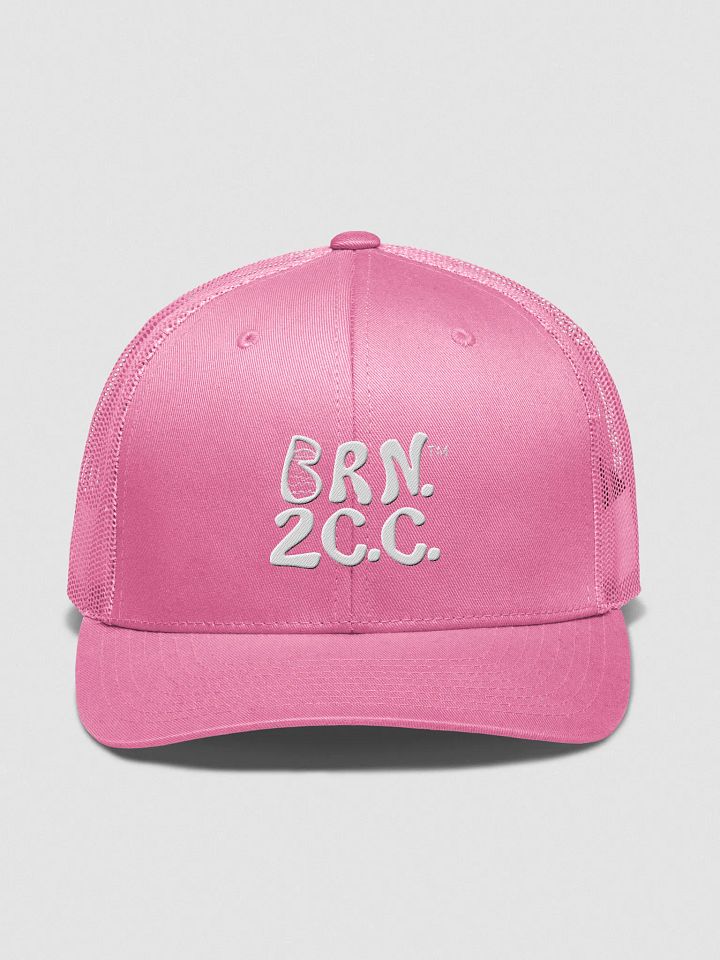 WOMEN'S | BRN.2C.C.™ Retro Trucker Hat – Classic Cape Cod Cool with Embroidered White Logo product image (22)