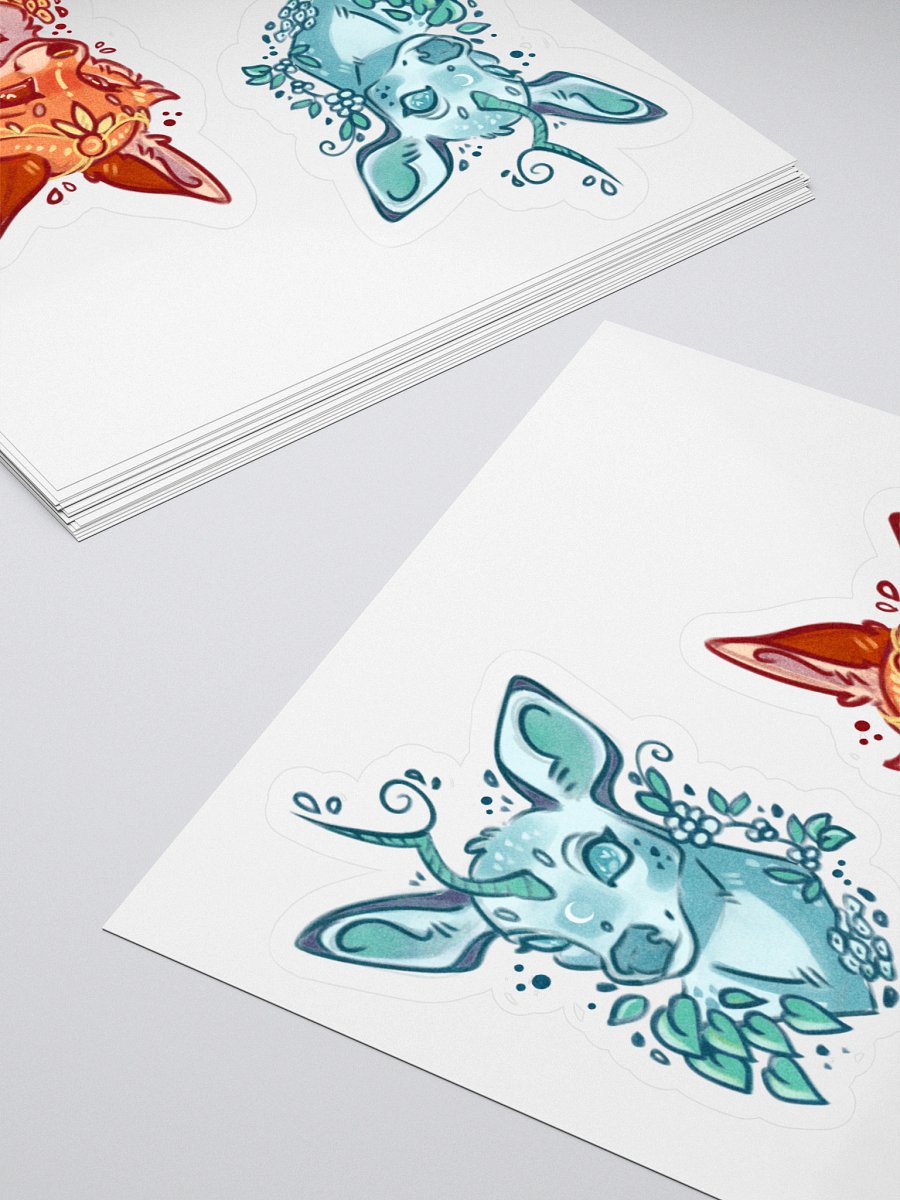 Forest path | Kiss-cut sticker sheet product image (4)