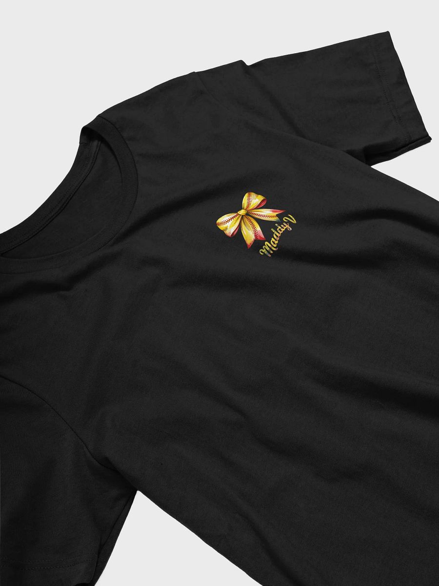 Softball-Inspired Maddy V Bow T-Shirt product image (4)