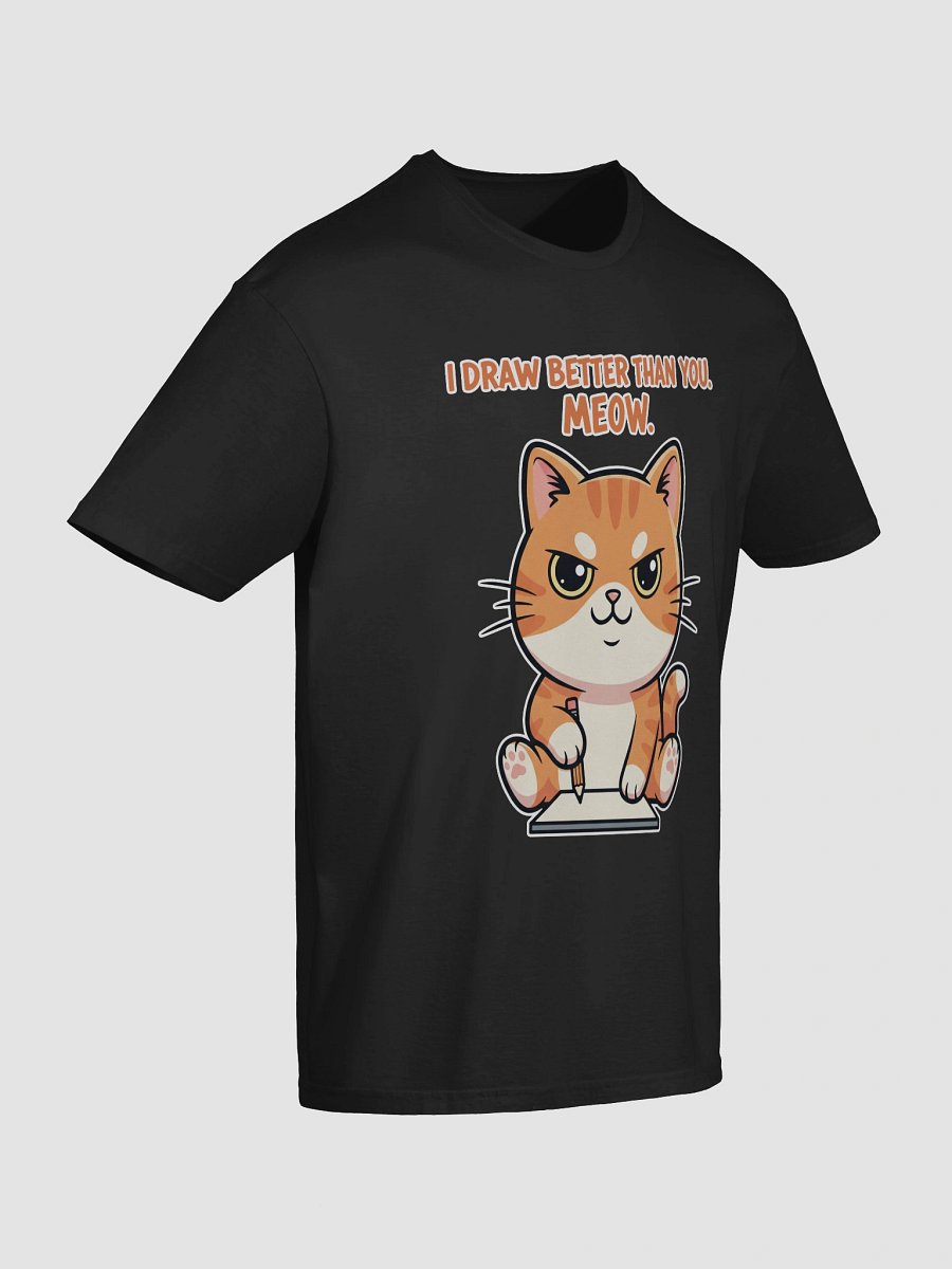 Rebel Sketch Cat Unisex T-Shirt product image (10)