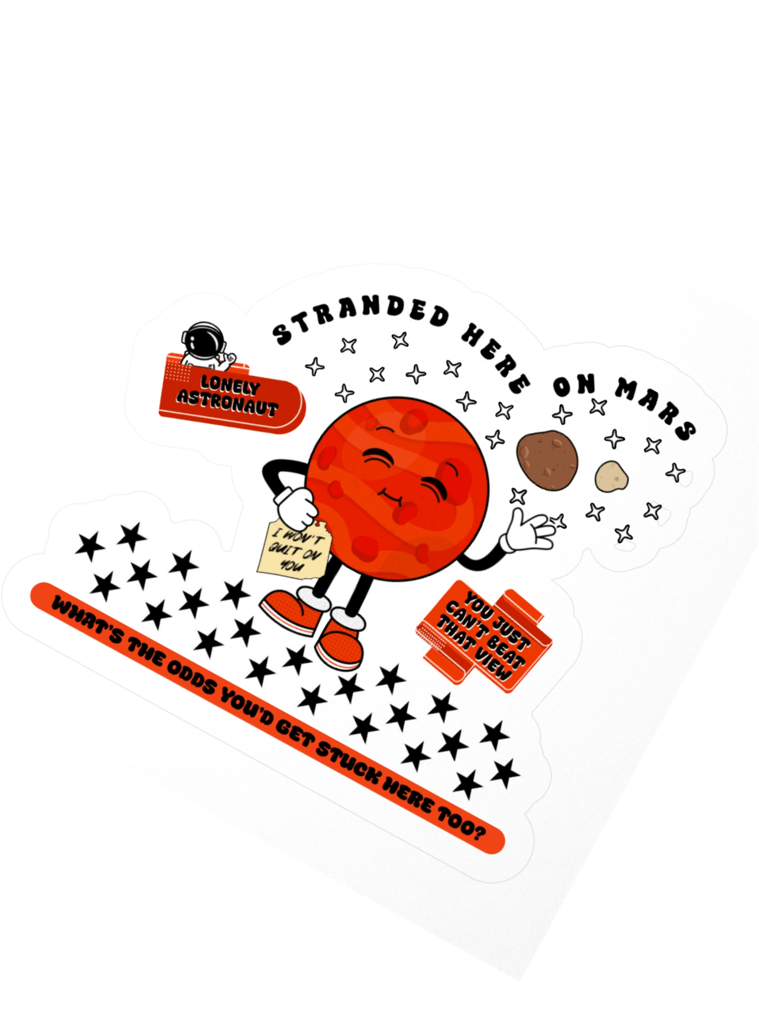 I Won't Quit On You Sticker product image (2)