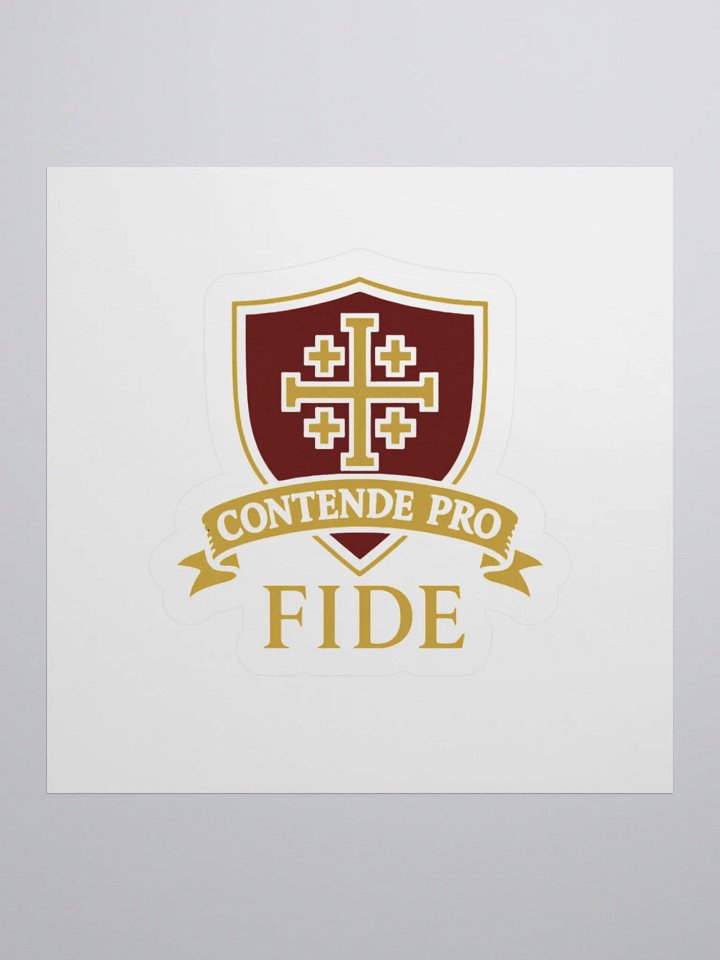 CPF shield Sticker product image (2)