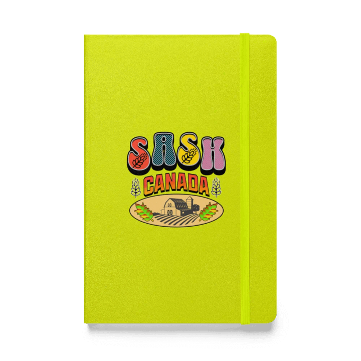 Sask Canada Farm Scene Hardcover Notebook product image (1)