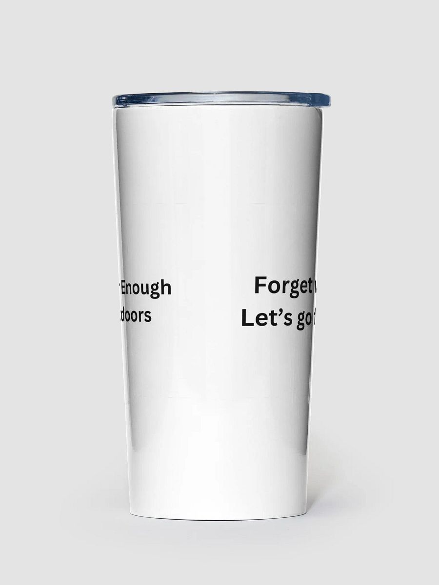 Let's Go Fishing 20oz Stainless Steel Tumbler product image (1)