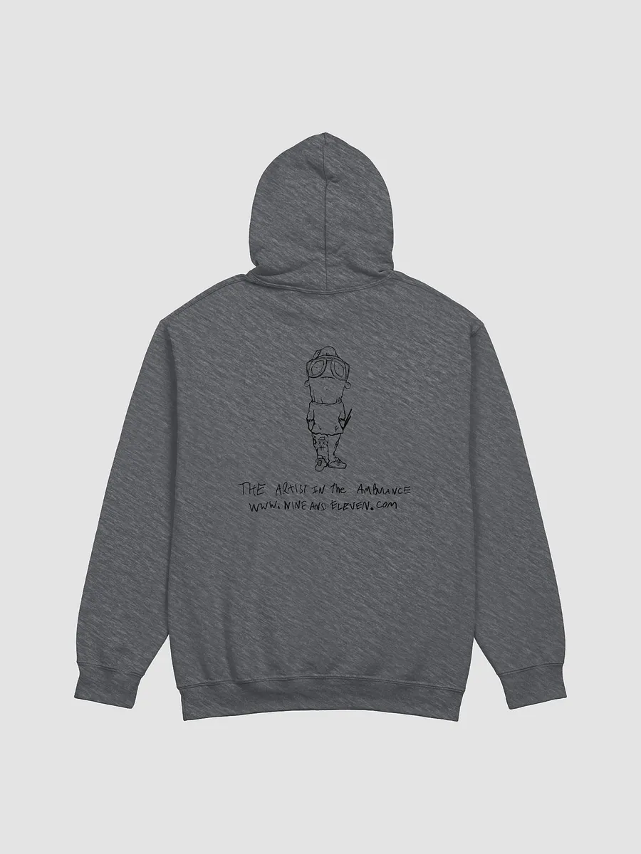 Equal Opportunity Hater Hoodie (Black Drawing) product image (17)