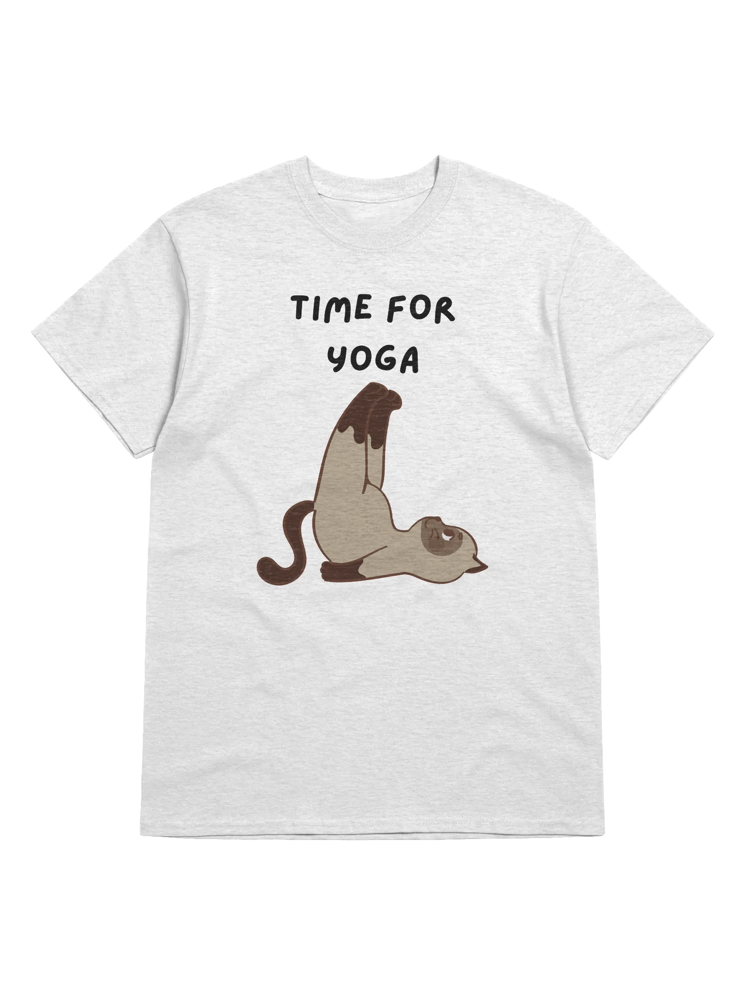 Whisker Wisdom: Yoga Cat T-Shirt product image (1)