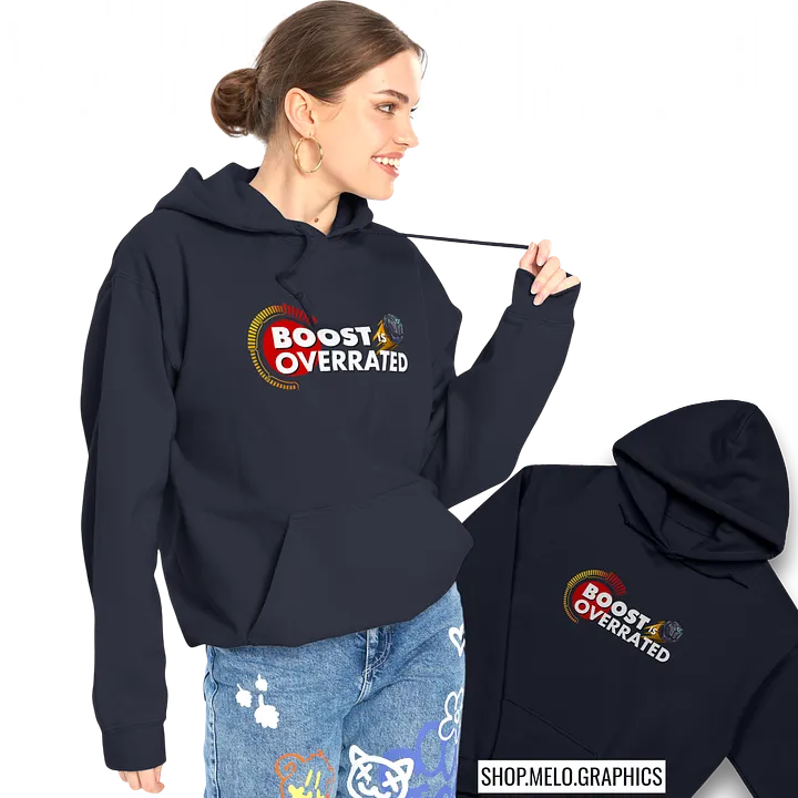 Carball Boost is Overrated - Basic Hoodie | #MadeByMELO product image (5)