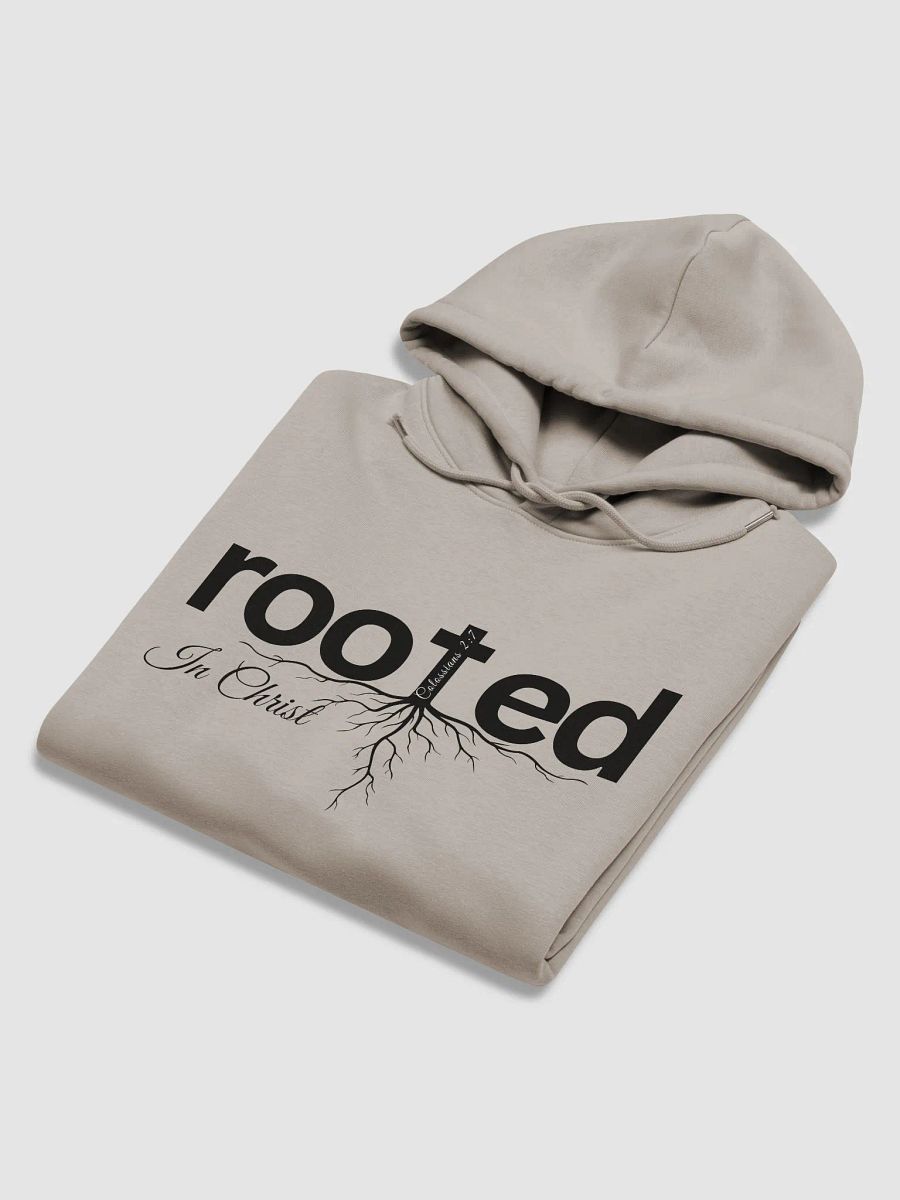 Rooted in Christ Hoodie – Colossians 2:7 product image (11)