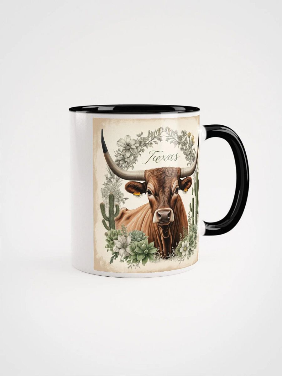 Vintage Texas Longhorn Steer Ceramic Mug product image (40)