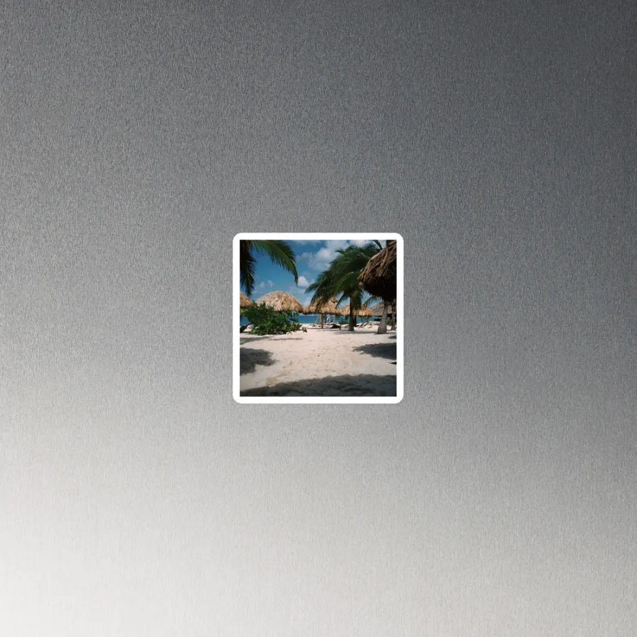 Tropical Tranquility Die-Cut Magnet product image (2)