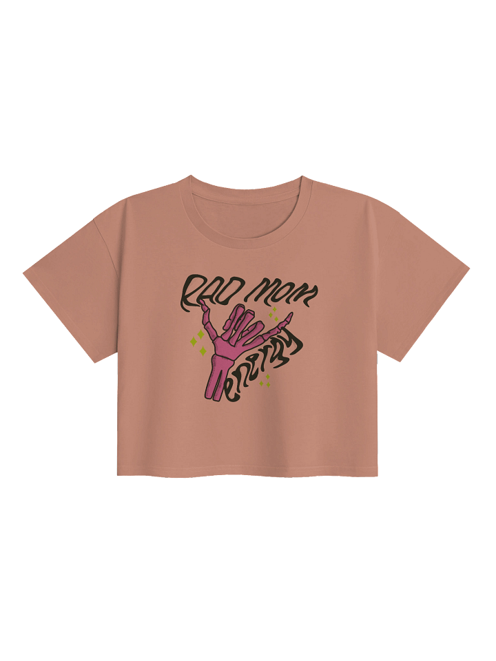 Rad Mom Energy Crop Top Tee product image (1)