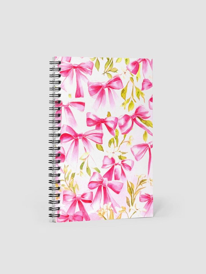 Bows and Blooms Spiral Notebook product image (1)