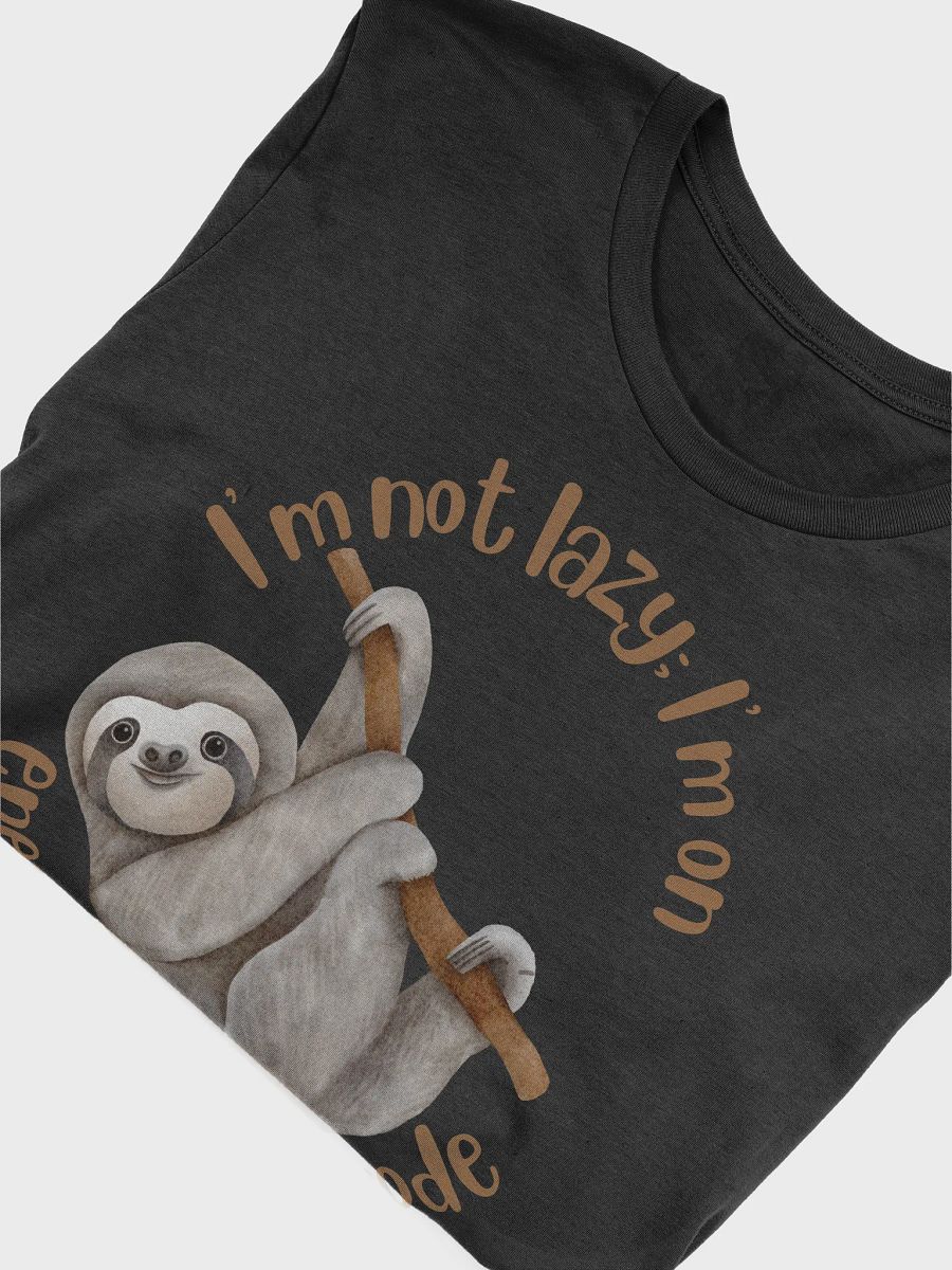 Energy-Saving Sloth Graphic Tee product image (5)