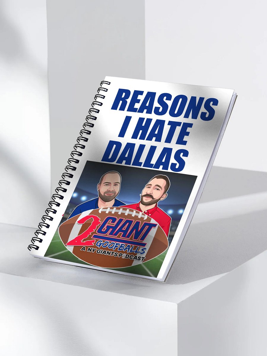 Reasons I Hate Dallas Notebook product image (3)