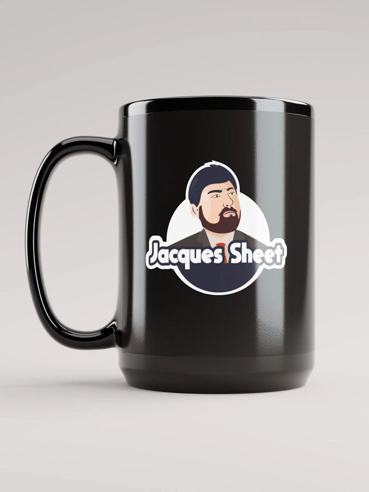 Jacques Sheet 15oz. Mug/Black product image (1)