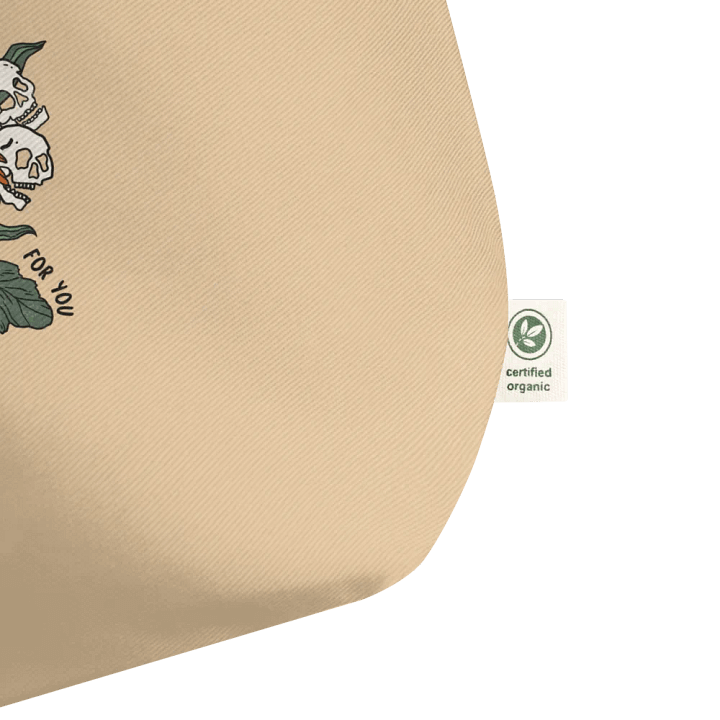 Life & Death Organic Tote product image (2)