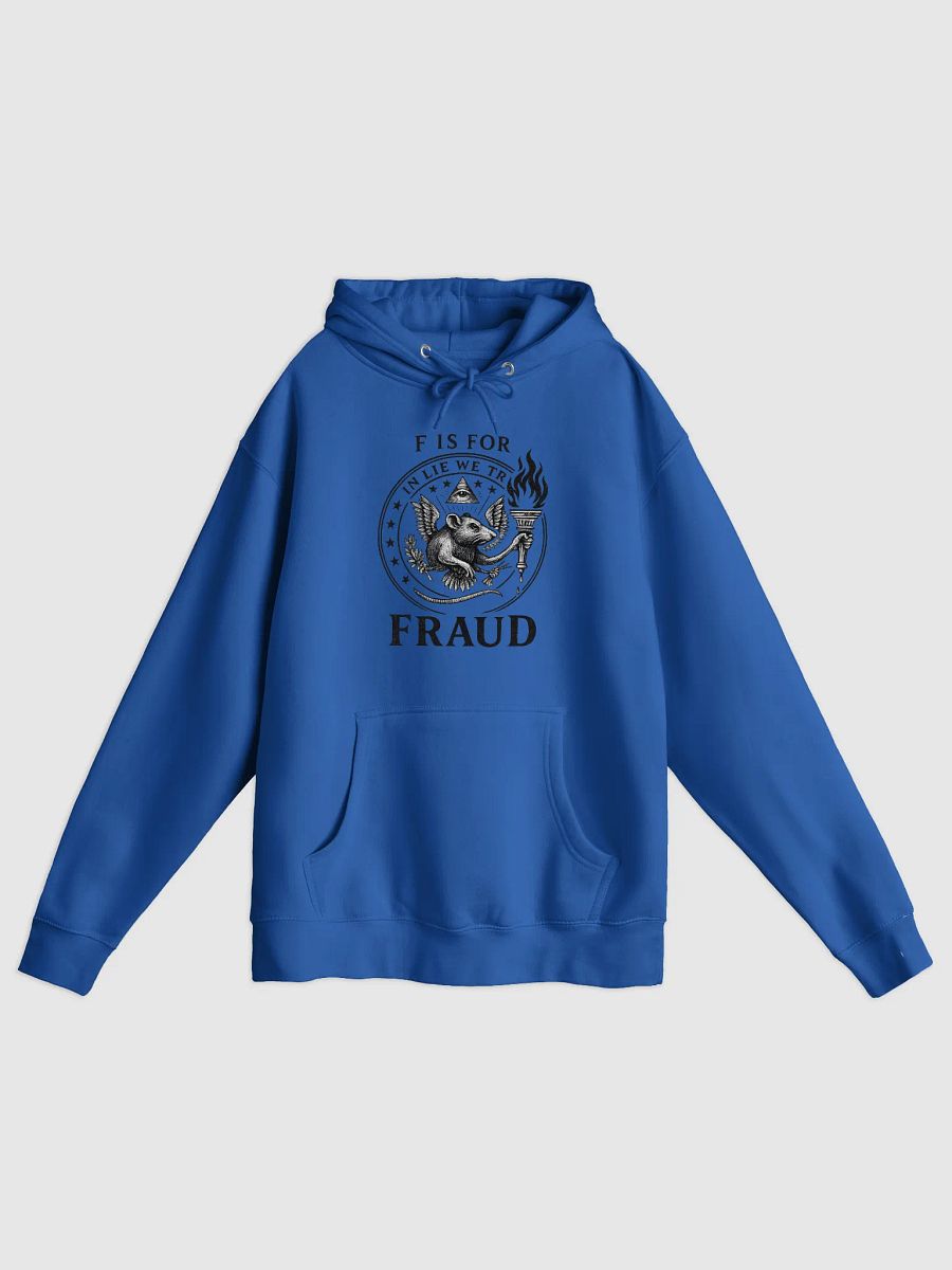 F is for fraud hoodie product image (4)