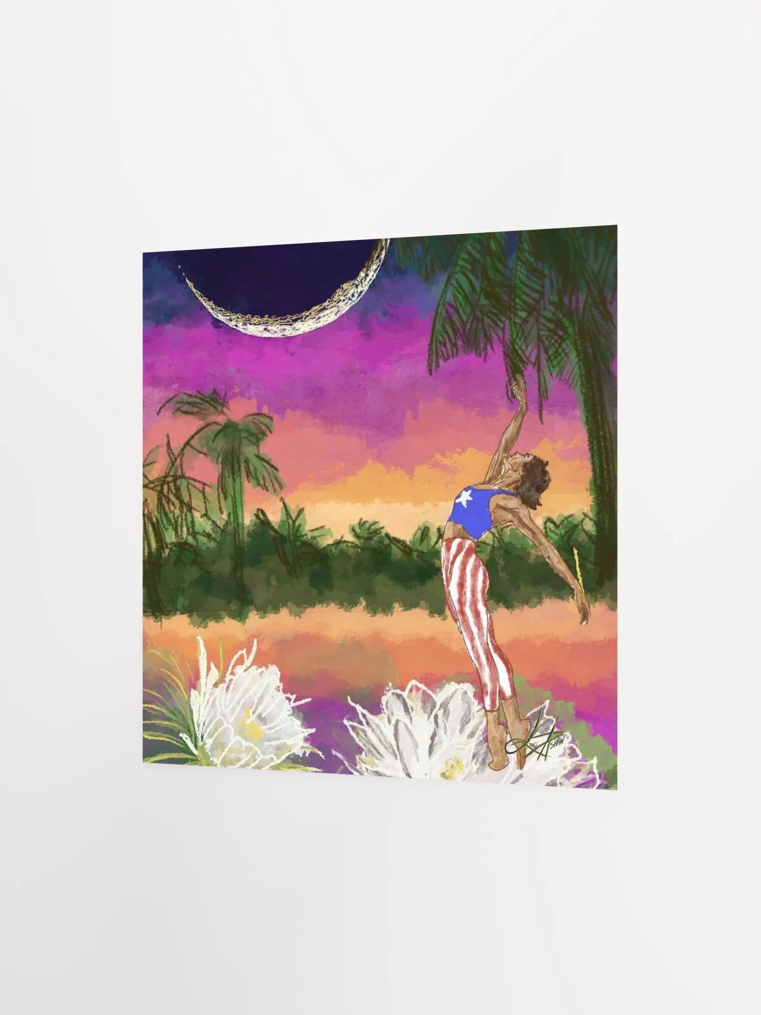 Dama de Noche; matte poster product image (2)