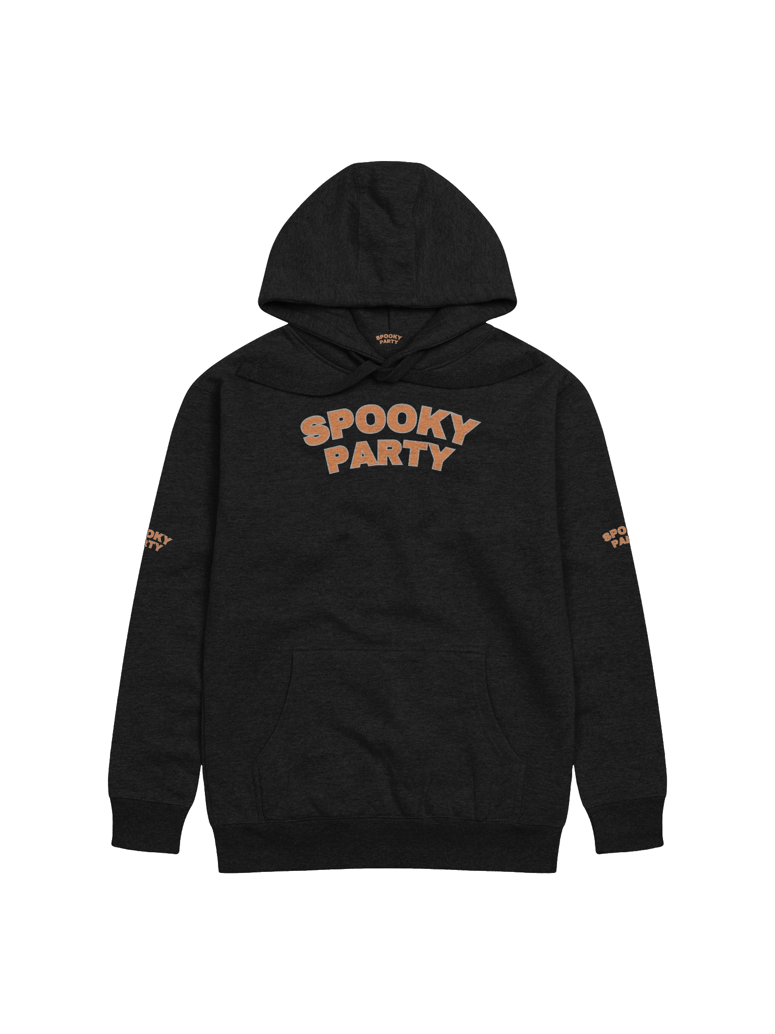 “Spooky Party Typography Hoodie – Halloween Vibes” product image (6)