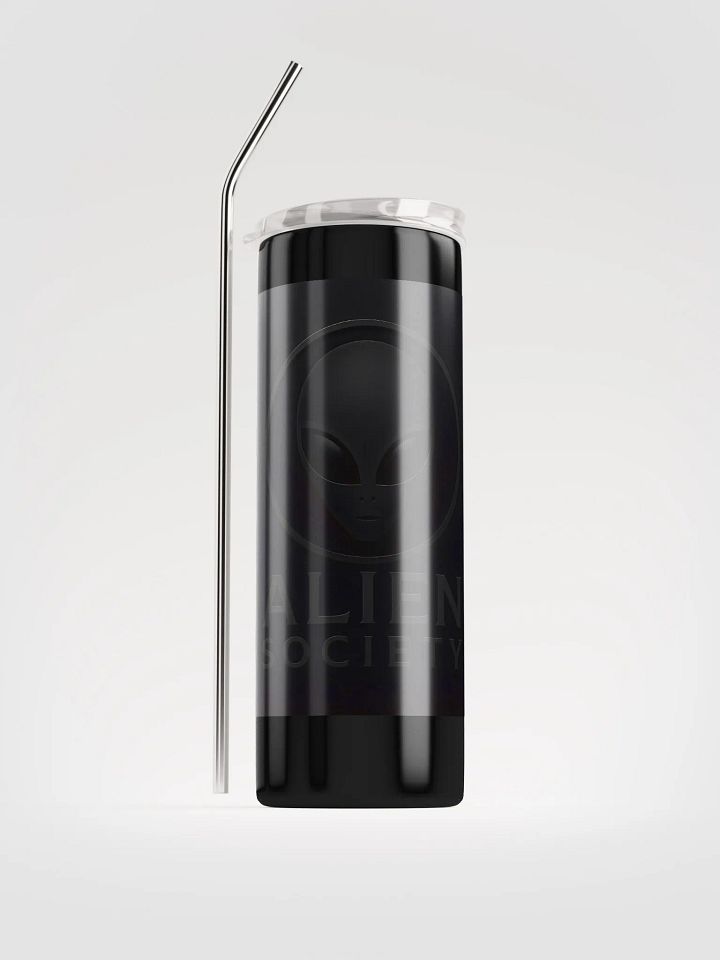 Black on black Alien Society Stainless Steel Tumbler product image (1)