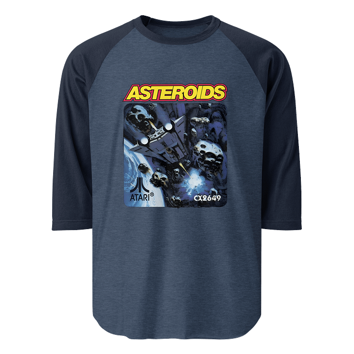 Asteroids Retro Raglan Tee product image (1)